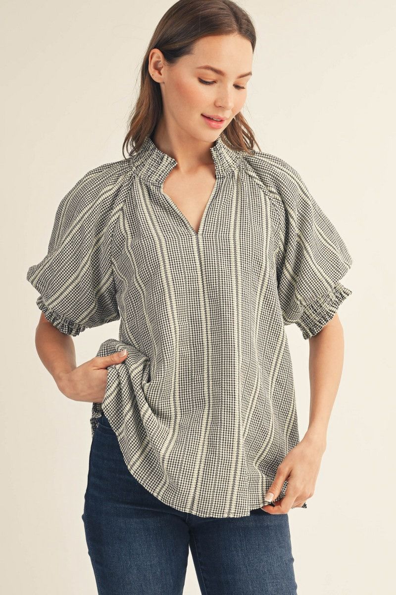 Simply Chic Ruffle Top