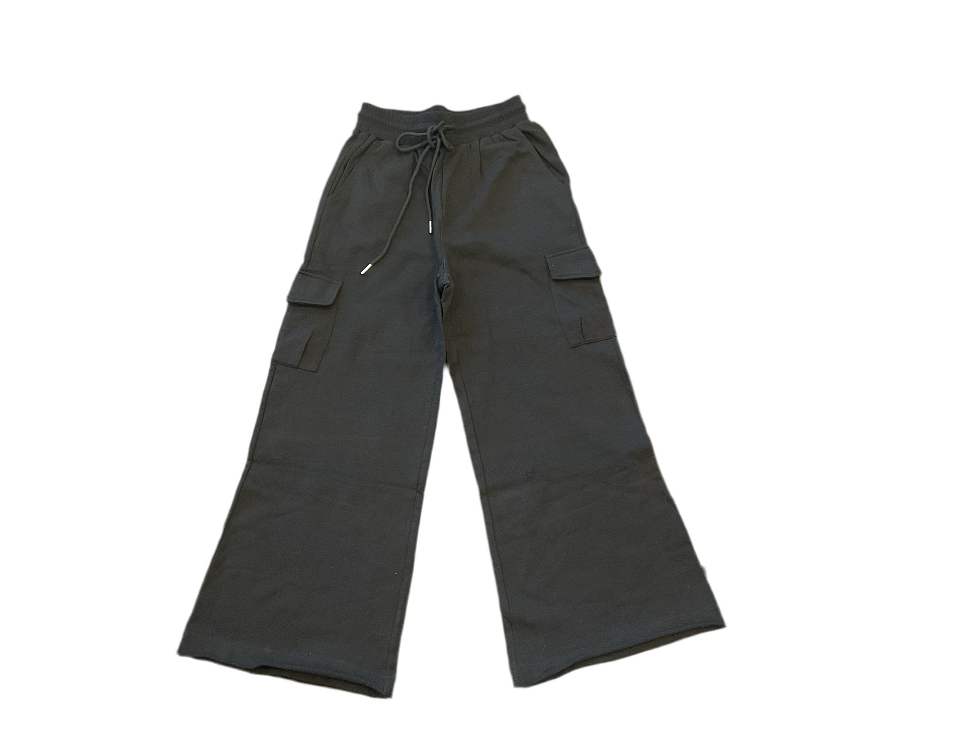 French Terry Wide Leg Pants