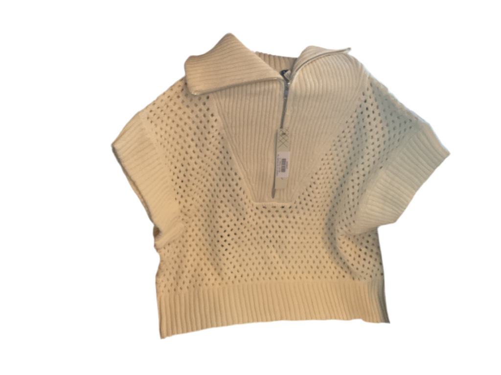 Collared 1/2 Zip Sweater Top