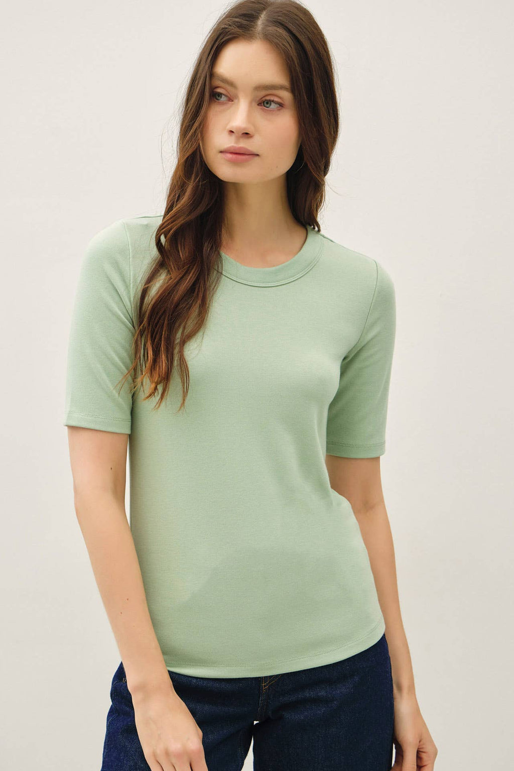 ULTRA SOFT BASIC SHORT SLEEVE TOP