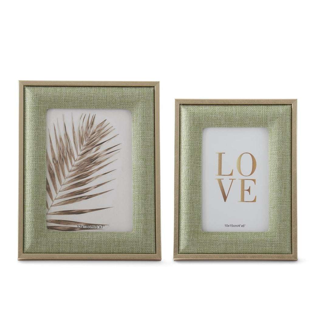 Green & Gold Frames