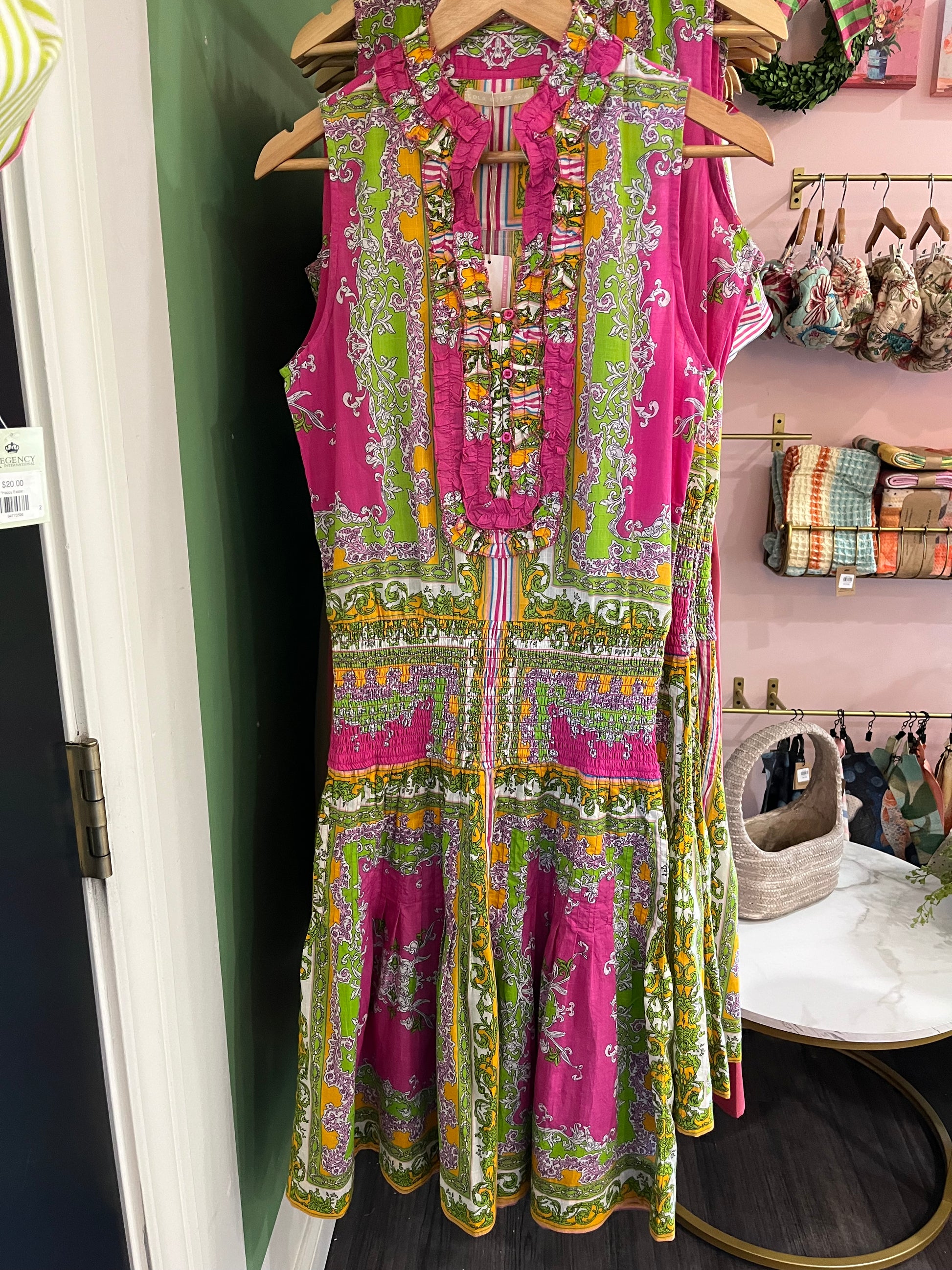 Vibrant Boho Maxi Dress