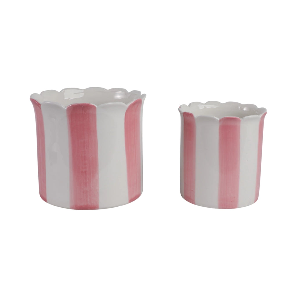 Scalloped Planters