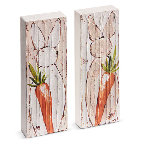 Bunny Wood Block
