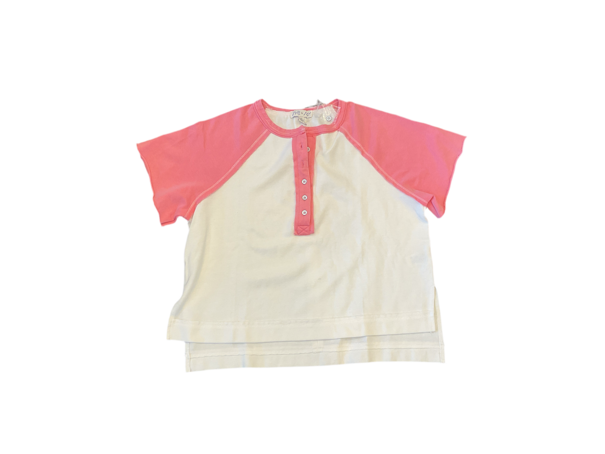 Raglan Color Block Top