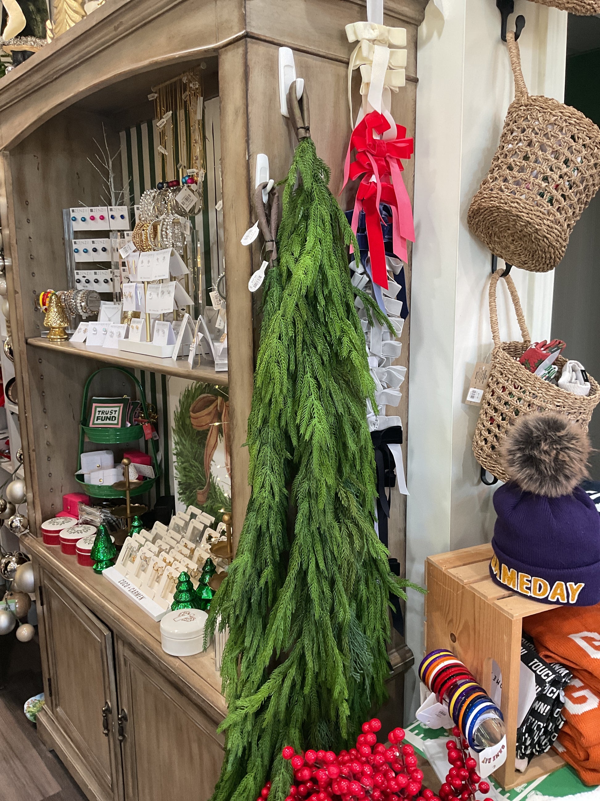 60" Natural Touch Norfolk Pine Garland