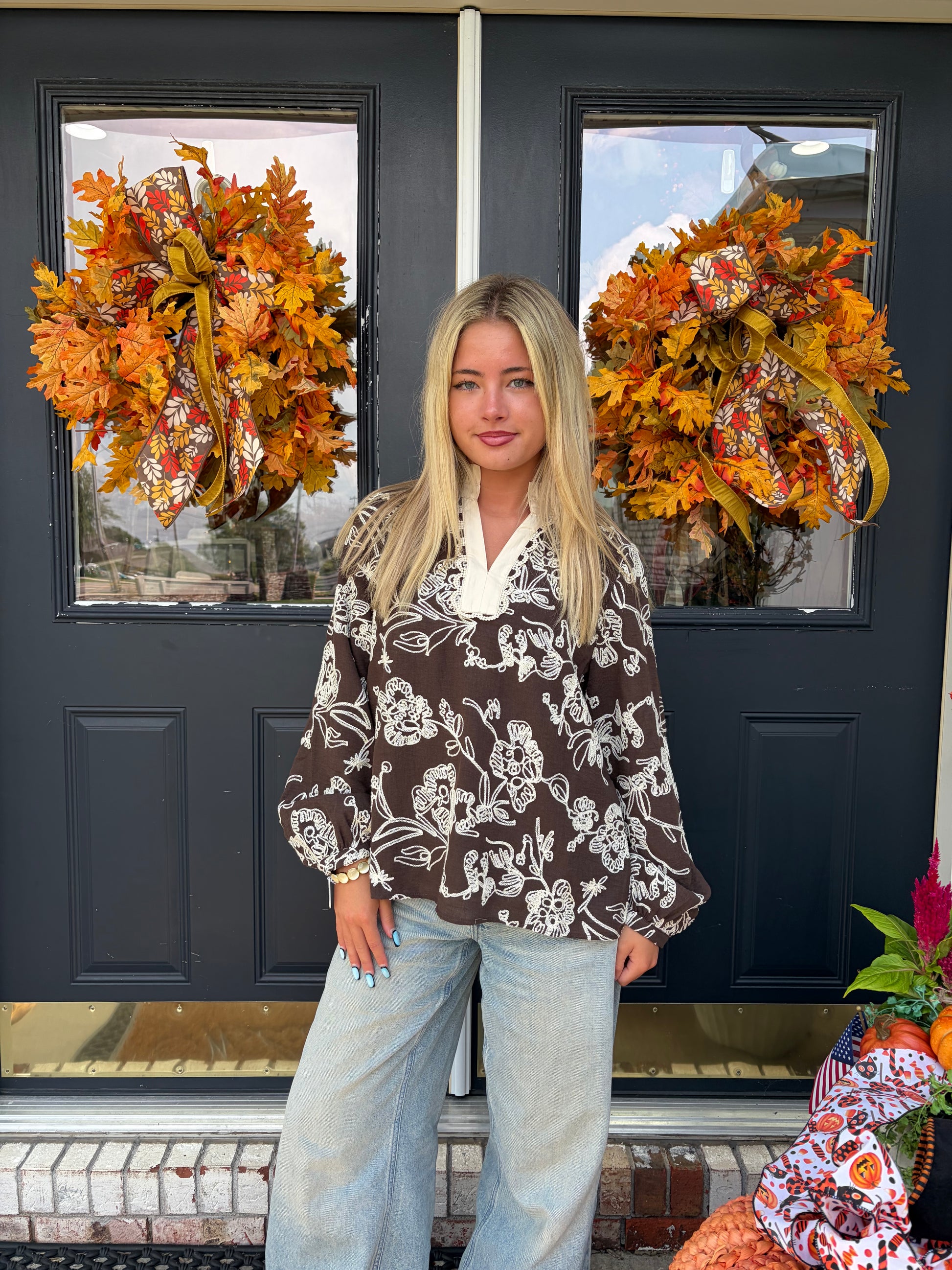 The Autumn Bloom Top