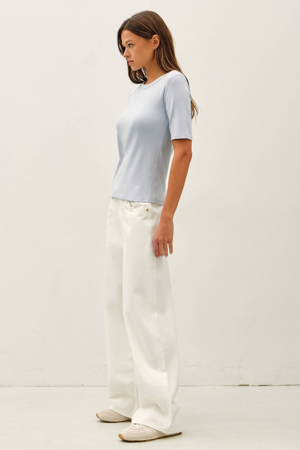 ULTRA SOFT BASIC SHORT SLEEVE TOP