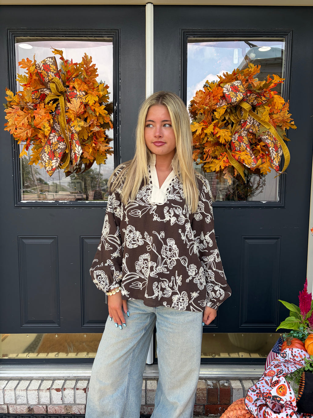 The Autumn Bloom Top