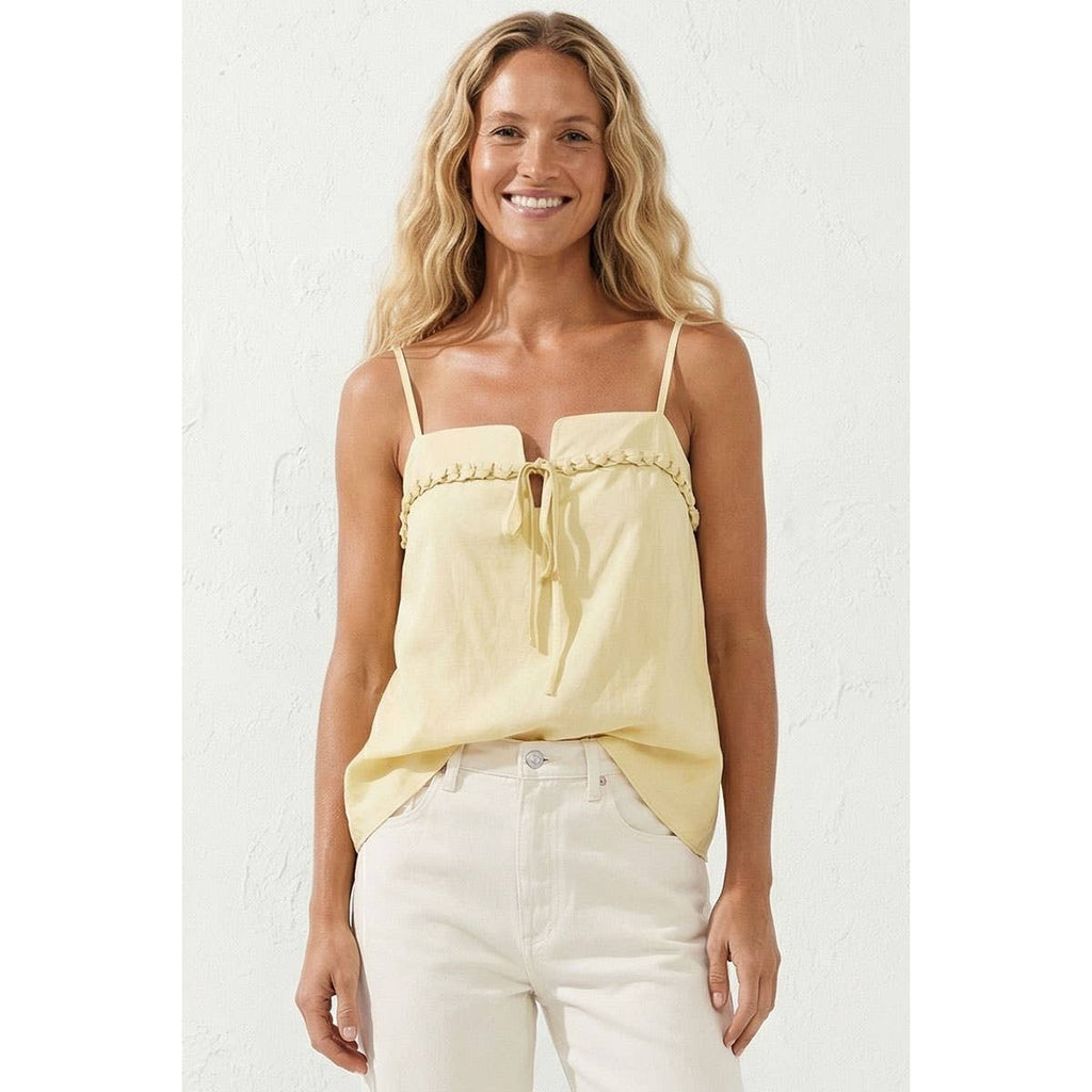 Knitting Detail Tank Top