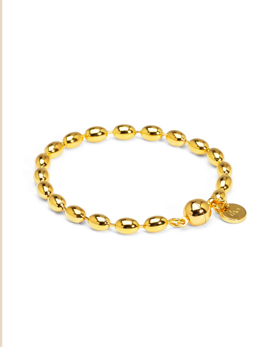 Metal Magnet Bead Bracelet