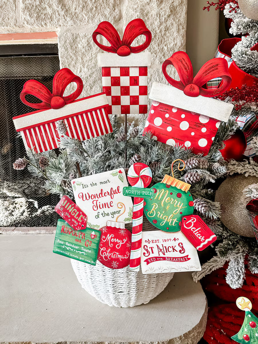 Classic Red & White Small Gifts