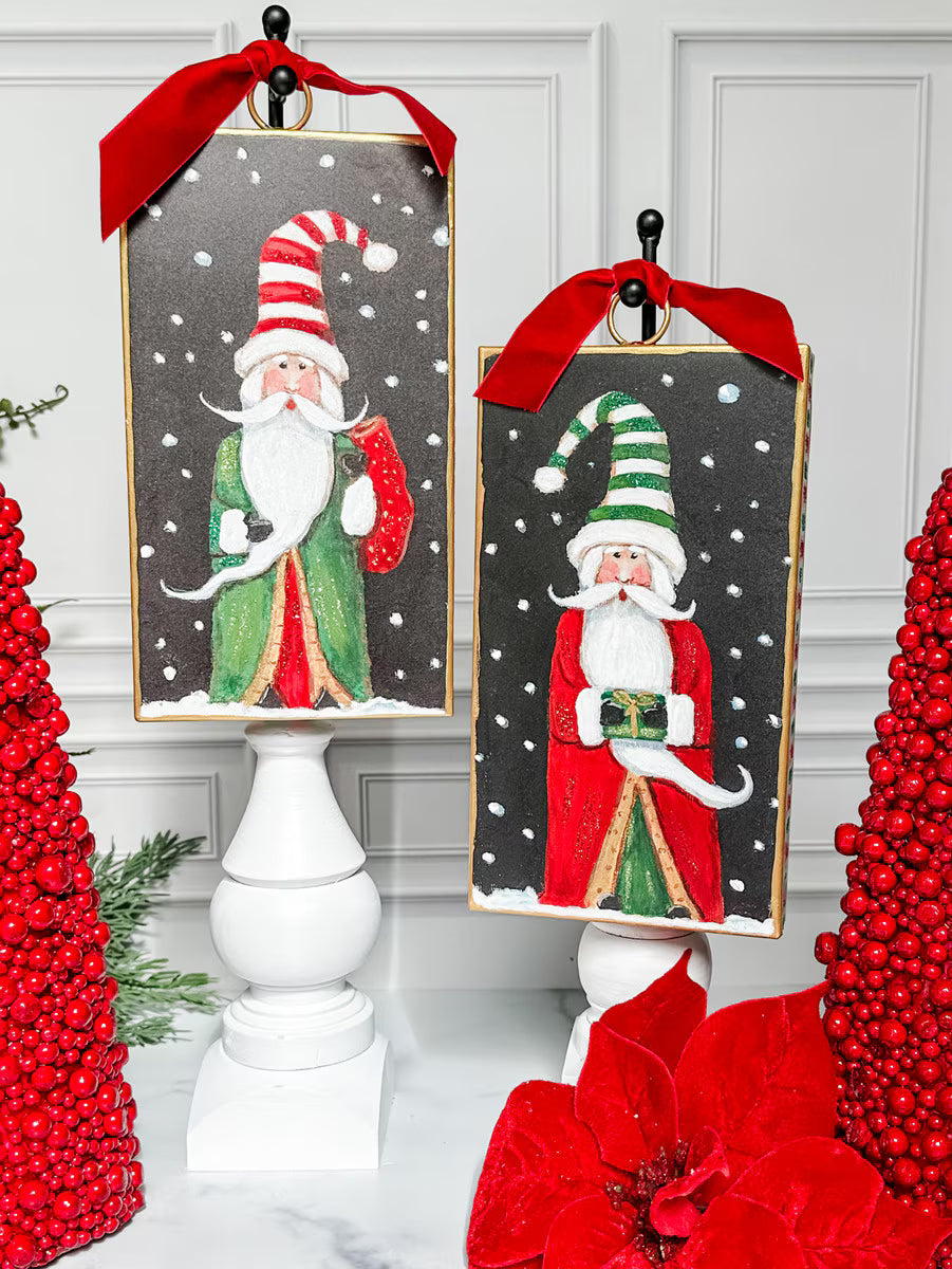 Old World Santa Print
