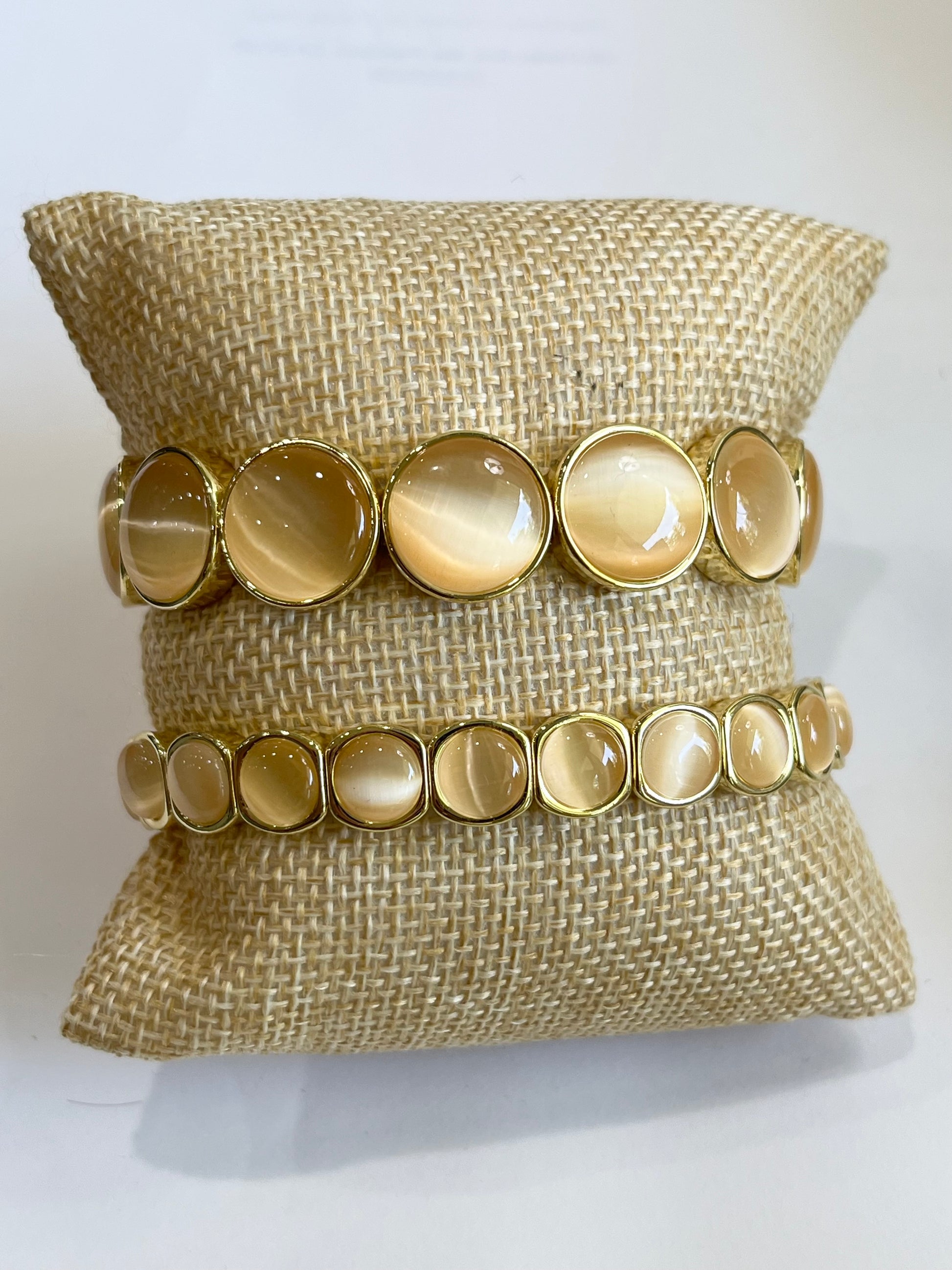 Cat Eye Large Stretch Bracelet