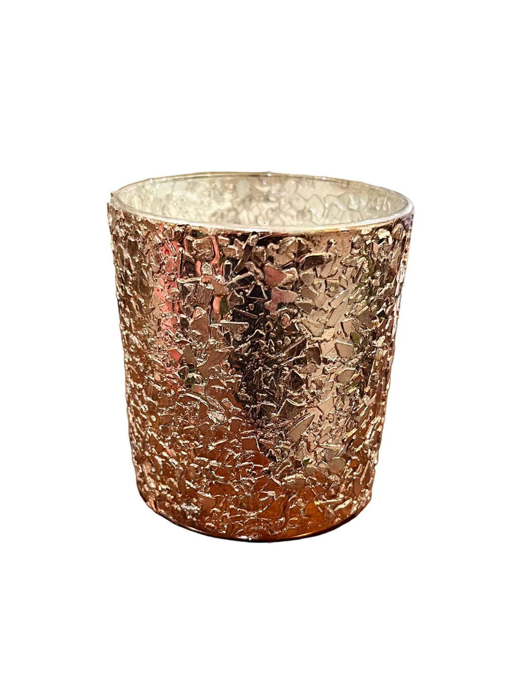 Lychee Martini Glitter Glass Candle