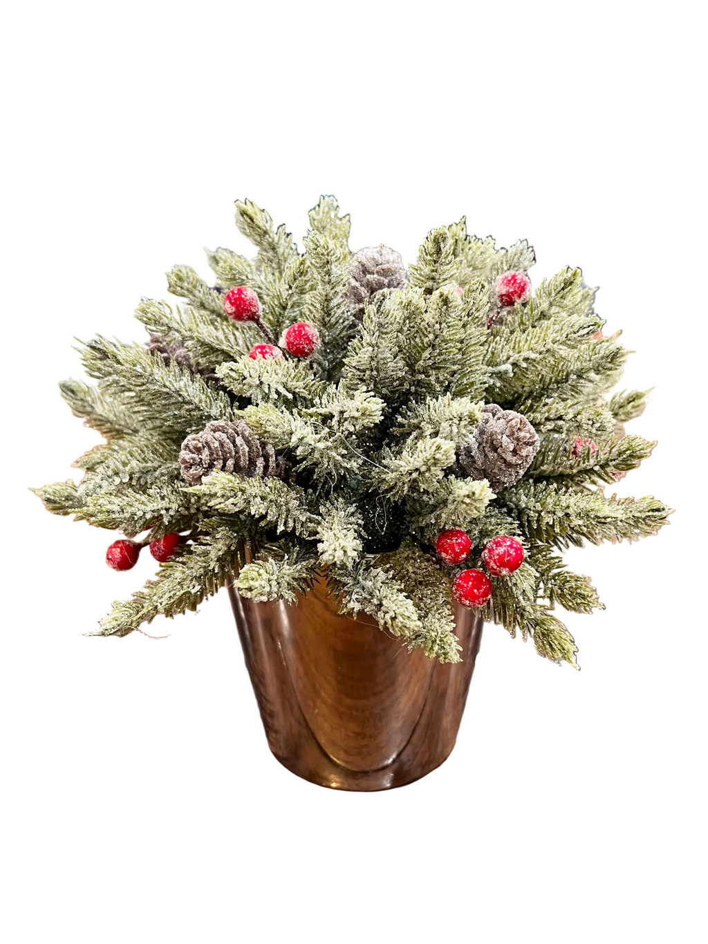 Pine Ball in Ceramic Pot