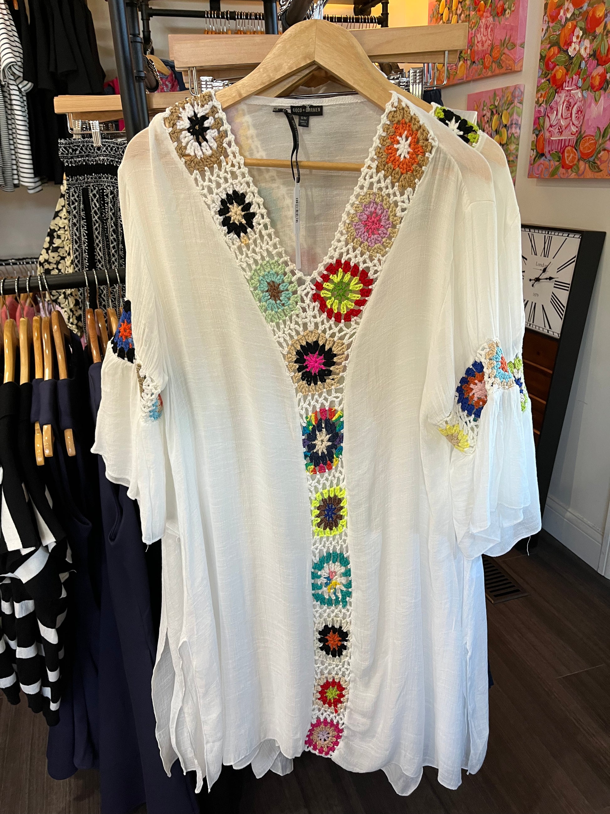 Bethany Lightweight Embroidery Tunic