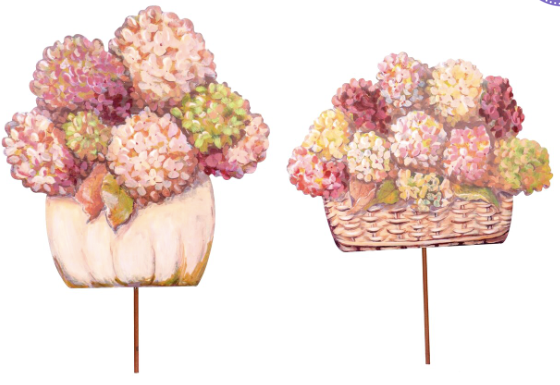 Fall Hydrangea Pumpkin & Basket