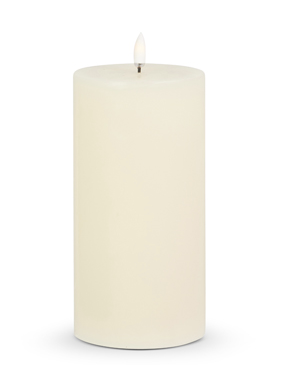 Ivory Pillar Candle