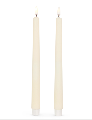 Ivory Taper Candles