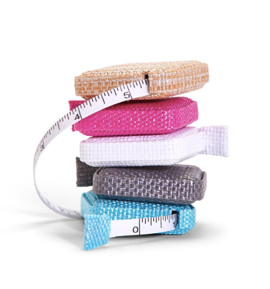Faux Cane Weave Measuring Tape