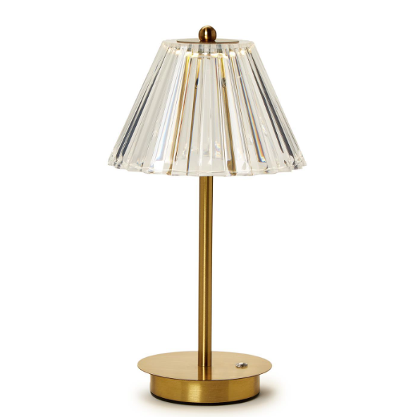 LED Table Lamp with Acrylic Shade