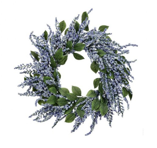 28" Blue Sky Berry Wreath