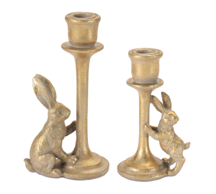 Rabbit Taper Candle Holder