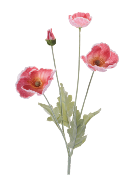 Poppy Spray 25"