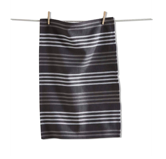 Basket Weave Stripe Dishtowel