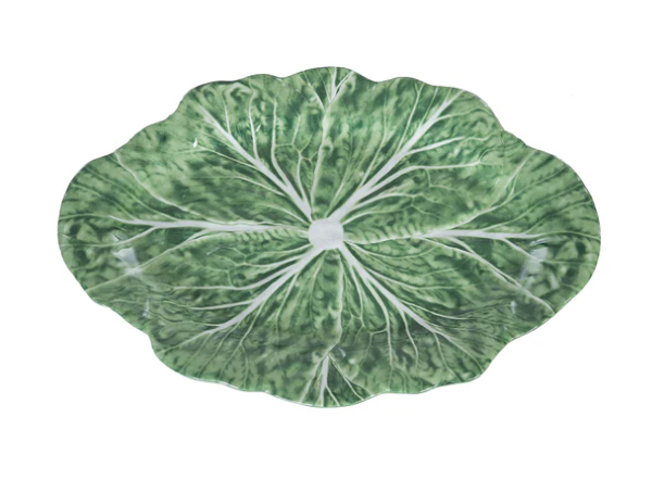 Luxury Cabbage Oval Serving Platter
