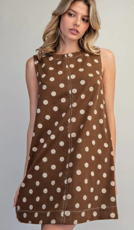 Polka Dot Mini Dress