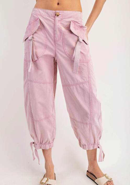 Flap Pocket Cargo Jogger Pants