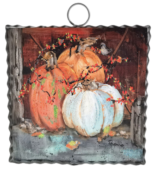 Mini Art Barn Pumpkins