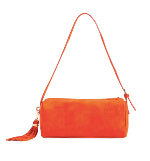 KYLIE BARREL SHOULDER BAG