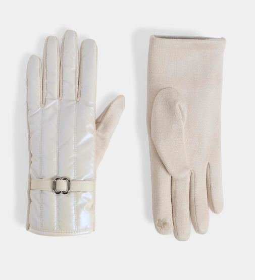 Vertical Puffer Touchscreen Gloves Assortment