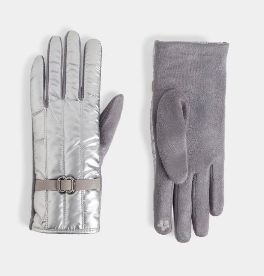 Vertical Puffer Touchscreen Gloves Assortment