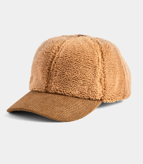 Sherpa Corduroy Baseball Hat