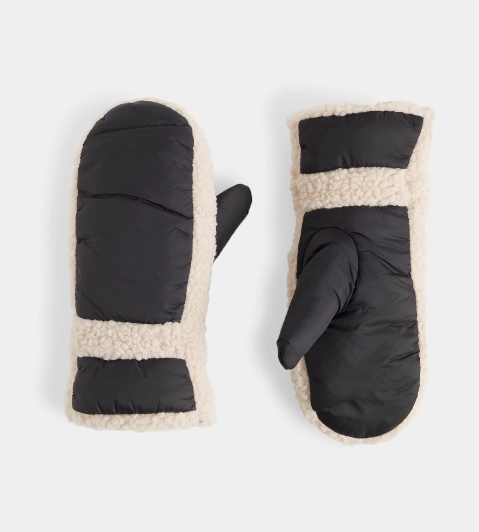 Sherpa Puff Mitten Assortment