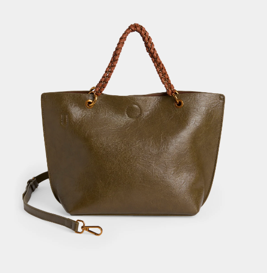 Ayesha Mini Tote w/ Braided Handle