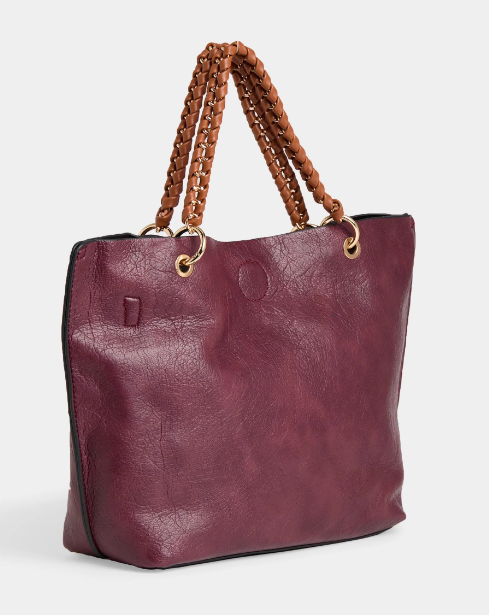 Ayesha Mini Tote w/ Braided Handle