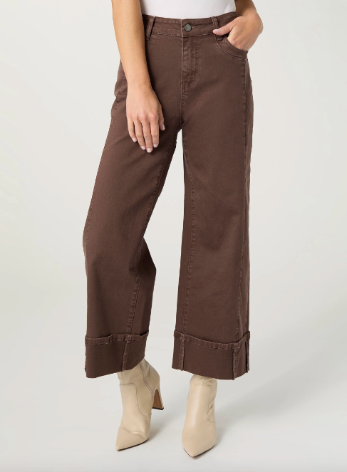 Avante Wide Ankle with Front Seam Pant