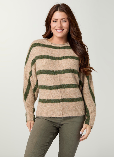 Taree Striped Sweater
