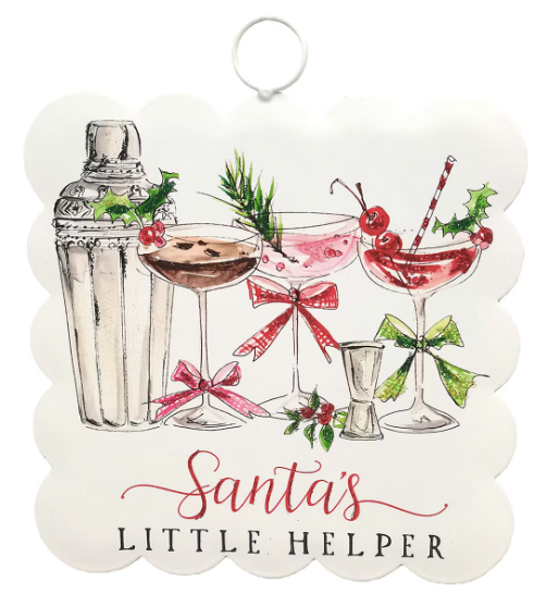 Mini Beck's Scallop "Santas Little Helper"