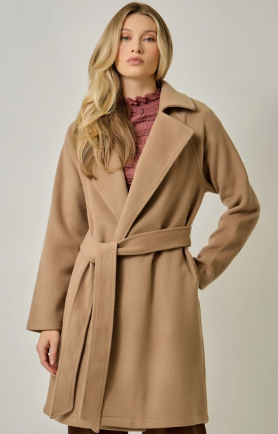Lapel Collar Robe Coat