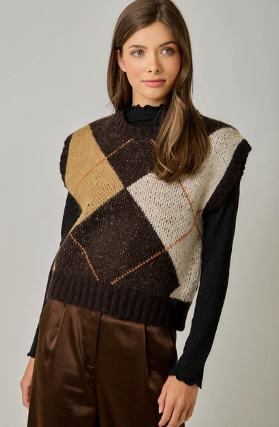 Argyle Sweater Vest