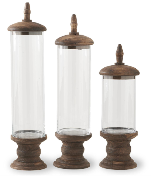 Glass Cylinder Containers
