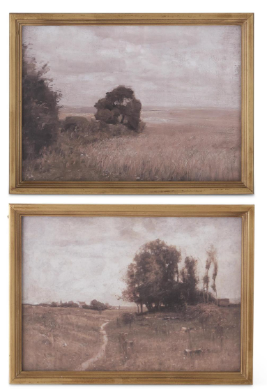 Light Fir Wood Framed Naturescape Prints