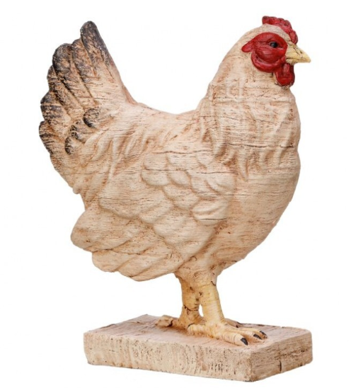 Carved Hen