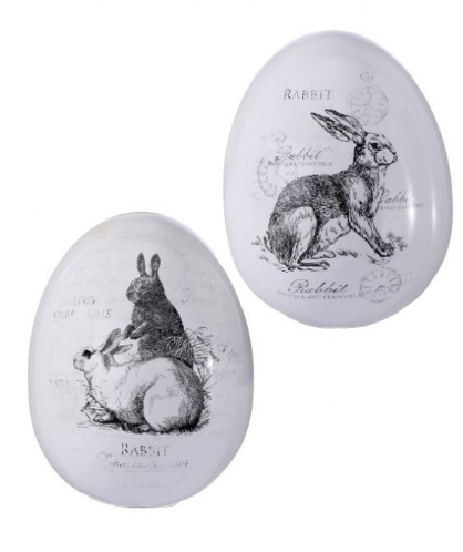 Bunny Print Egg